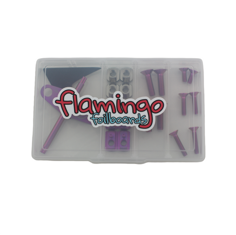 Flamingo screw set and tool